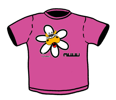 CAMISETA NIÑO VACA FLOR CAMISETA NIÑO VACA FLOR